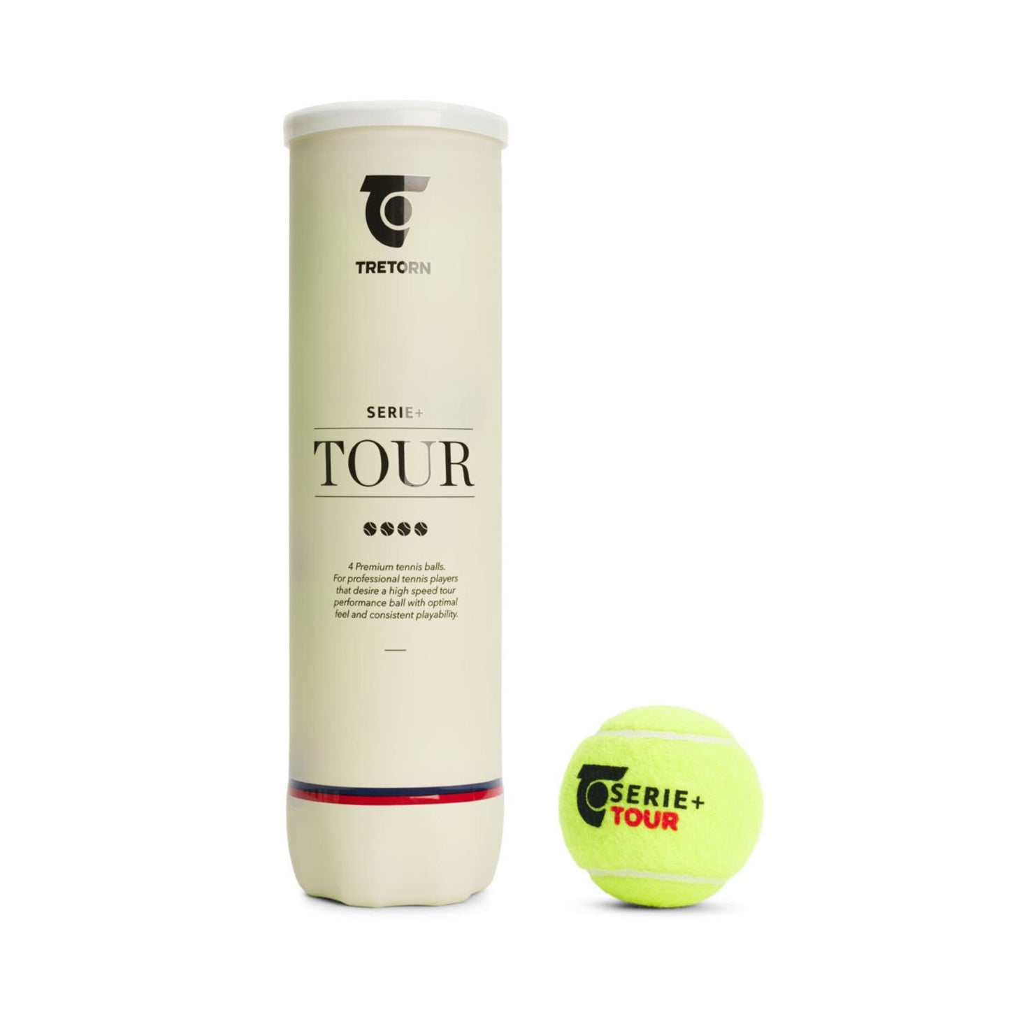 Tretorn Serie + Tour All Court 4 stk