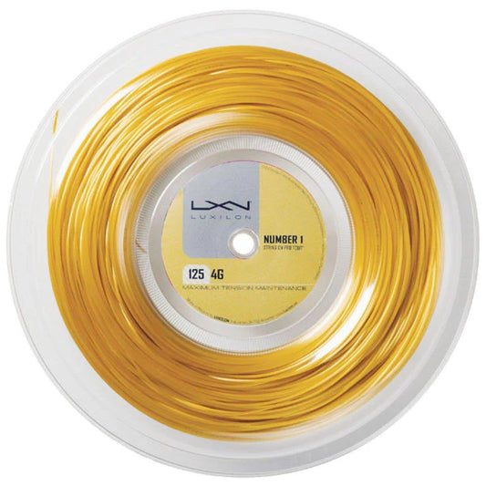 Luxilon 4G 1.25 mm Yellow (Strengeservice)