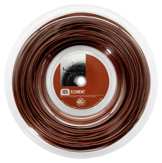 Luxilon Element 1.25 mm Brown (Strengeservice)