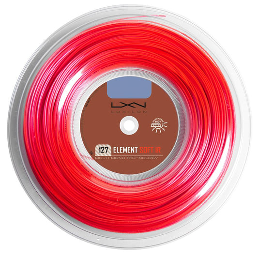 Luxilon Element IR Soft 1.27 mm Red (Strengeservice)