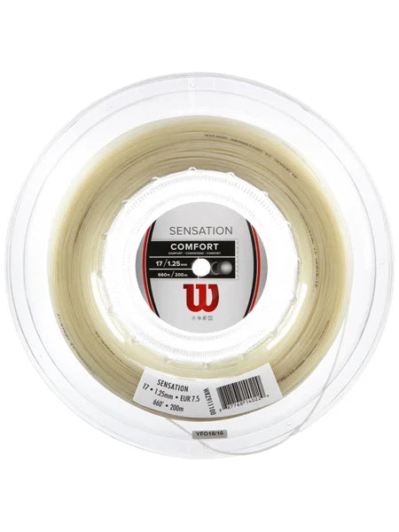 Wilson Sensation 17/1.25 mm White (Strengeservice)