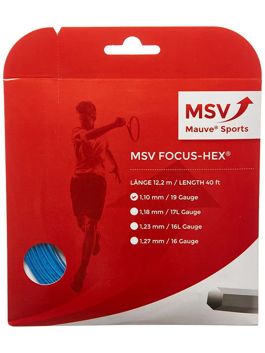 MSV Focus-Hex Soft 16/1.25 mm Dark Blue (String Service)