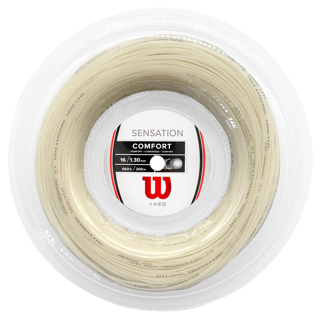 Wilson Sensation 16/1.30 mm White (String Service)