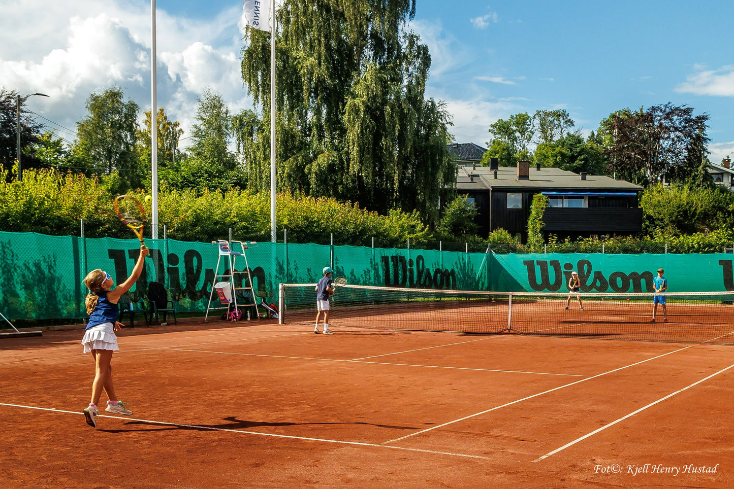 Tennis school 1 hour per week