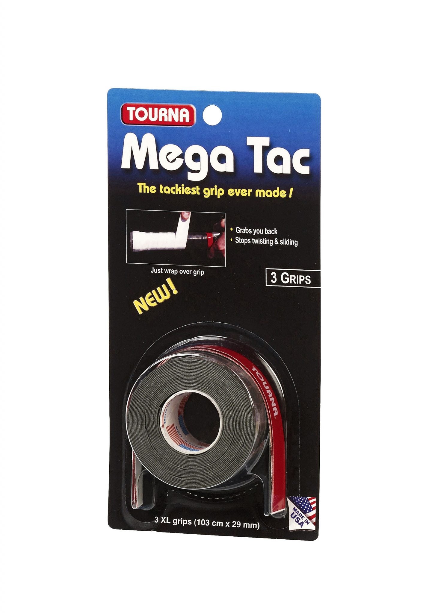 Tourna Mega Tac Overgrip 3 stk