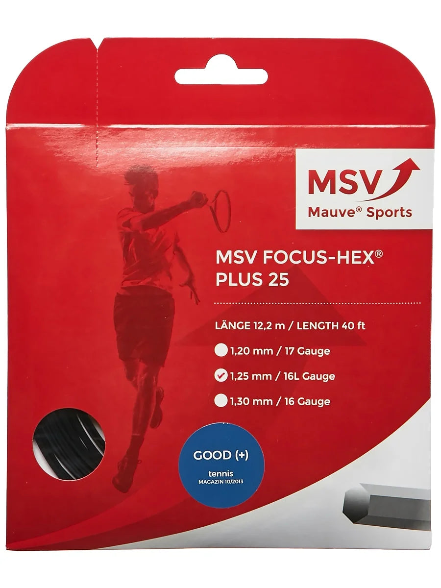 MSV Focus-Hex Soft 16/1.25 mm Dark Blue (String Service)